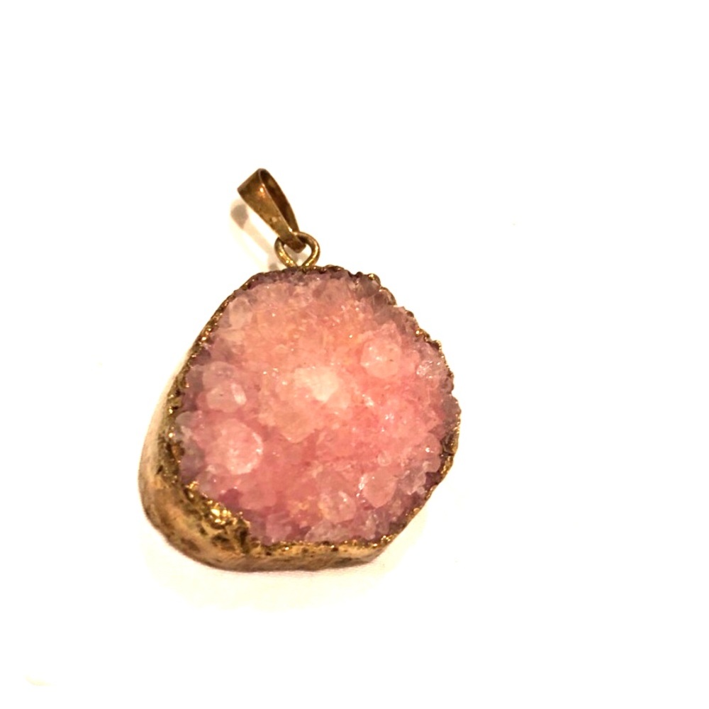Pink Gemstone Pendant